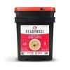 720 Serving Package - 120 lbs - Includes: 3 - 120 Serving Entrée Buckets and 3 - 120 Serving Breakfast Buckets