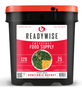 120 Serving Freeze Dried Vegetable Bucket
