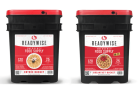 240 Serving Package - 40 lbs - Includes: 1 - 120 Serving Entrée Bucket and 1 - 120 Serving Breakfast Bucket