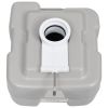 Portable Camping Toilet Gray 5.3+2.6 gal