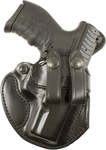 Desantis Cozy Partner Holster (Options: IWB RH LTHR FITS GLOCK 43 BLK)