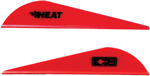 Bohning Heat Vane 2.5" (Options: SOLID RED 36PK)