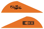 Bohning Blazer Vanes (Options: 2" SOLID NEON ORANGE 36PK)
