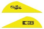 Bohning Blazer Vanes (Options: 2" SOLID NEON YELLOW 36PK)