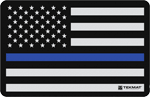 Tekmat Armorers Bench Mat (Options: 11"X17" POLICE SUPPORT FLAG)