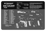 Tekmat Armorers Bench Mat (Options: 11"x17" SIG SAUER 226 PISTOL)
