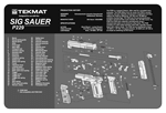 Tekmat Armorers Bench Mat (Options: 11"x17" SIG SAUER 229 PISTOL)
