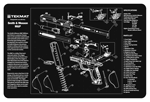 Tekmat Armorers Bench Mat (Options: 11"x17" S&W M&P PISTOL)