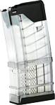 Lancer Magazine L5Awm Ar-15 (Options: 5.56X45 20RD TRANSLUCENT CLEAR)