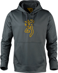 Browning Tech Hoodie Ls (Options: CARBON GRAY LARGE*)