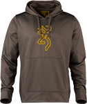Browning Tech Hoodie Ls (Options: MAJOR BROWN X-LARGE*)