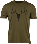Browning Ss Perf Camp Shirt (Options: WHITETAIL LOGO GREEN LARGE*)
