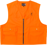 Browning Safety Vest Buck (Options: MARK LOGO BLAZE ORANGE LG)