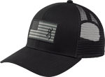 Browning Cap Glory Mesh Snap (Options: BACK AMER FLAG PATCH BLK OSFM)