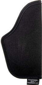 Blackhawk Tecgrip Holster Iwb (Options: SZ 7 3.25-3.75 MD/LG AUTOS BLK)