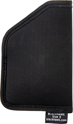 Blackhawk Tecgrip Pocket Holsr (Options: POCKET 2" BARREL J FRAME BLACK)
