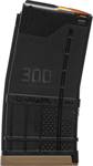 Lancer Magazine L5Awm Ar-15 (Options: 300BLK 20RD OPAQUE BLACK)