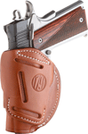 1791 Holster 4-Way Iwb/Owb Mul (Options: FIT RH SZ1 1911 3-4" BROWN)