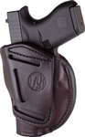 1791 Holster 4-Way Iwb/Owb Mul (Options: FIT RH SZ1 1911 3-4" SIGNR BRN)