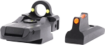 Williams Adj Ghost Ring Fo Set (Options: RUGER MK IIIIIIV BULL BBL)