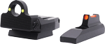 Williams Adj Ghost Ring Fo Set (Options: RUGER MK IIIIIIV 22/45 LITE)