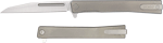 Ocaso Knives Solstice 3.4"Fldr (Options: TITANIUM/SATIN WHARNCLIFFE)