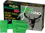 Brenneke Usa Green Lightning (Options: 12GA 2.75" 1-1/4OZ 5RD 50BX/CS)