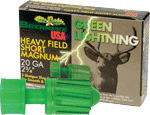 Brenneke Usa Green Lightning (Options: 20GA 2.75" 1OZ SLUG 5RD 50BX/C)