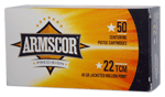 Armscor 22 Tcm 40Gr Jhp (Options: 50RD 20BX/CS)