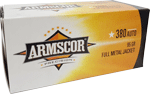 Armscor 380 Acp 95Gr Fmj (Options: 100RD 12BX/CS)