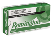 Remington Umc 38 Special (Options: 158GR LEAD-RN 50RD 10BX/CS)