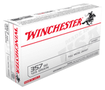 Winchester Usa 357 Sig (Options: 125GR FMJ-RN 50RD 10BX/CS)
