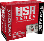 Winchester Usa Ready 45 Acp (Options: 200GR JHP 20RD 10BX/CS)