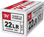 Winchester Wildcat 22Lr 40Gr (Options: LEAD-RN 1255FPS 50RD 100BX/CS)