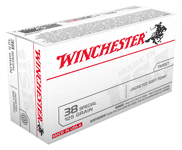 Winchester Usa 38 Special (Options: 125GR JSP 50RD 10BX/CS)