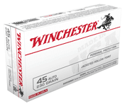 Winchester Usa 45 Acp 230Gr (Options: FMJ-RN 600RD CASE LOT)