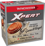 Winchester Xpert Steel 12Ga (Options: 2.75" 1-1/8OZ #7 25RD 10BX/CS)