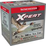 Winchester Xpert Steel 20Ga 3" (Options: 7/8OZ #2 1500FPS 25RD 10BX/CS)