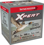 Winchester Xpert Steel 20Ga 3" (Options: 7/8OZ #4 1500FPS 25RD 10BX/CS)