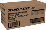 Winchester Usa 5.56X45 55Gr (Options: FMJ 1000RD CASE LOT)