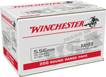 Winchester Usa 5.56X45 55Gr (Options: FMJ 800RD CASE LOT)