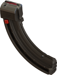 Butler Creek Steel Lips 25Rd (Options: MAGAZINE SAVAGE A17 BLACK)