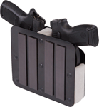 Benchmaster Two Pistol Rack (Options: MAGNETIC STRIP)