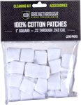 Breakthrough Cleaning Patches (Options: 1" SQUARE .22-.243 200 PK)