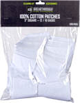 Breakthrough Cleaning Patches (Options: 3" SQUARE .12/.16 GA 50 PACK)