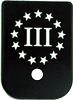 Cruxord Magazine Base Plate (Options: 3% FLAG FITS MOST GLOCKS!)