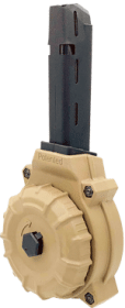 Pro Mag Magazine For Glock 17 (Options: 19 9MM 50RD DRUM FDE)