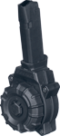 Pro Mag Magazine For Glock 48 (Options: 43X 9MM 30RD DRUM BLACK POLY)