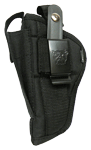 Bulldog Extreme Side Holster (Options: BLACK W/MAG POUCH LARGE AUTOS)