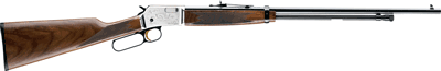 Browning Bl22 Grade Ii Lever (Options: ACTION 22LR 24" S. NICKEL/WAL)
